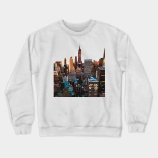 New York City skyline view Crewneck Sweatshirt